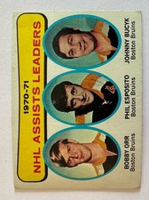 1971-72 Topps - League Leaders Phil Esposito, Bobby Orr, Johnny Bucyk #3
