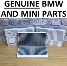 ORIGINALE BMW E60 5, Serie 6, Microfiltro Aria Carbonio 64319171858, COPPIA ..37B