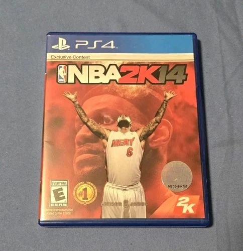 NBA 2K14 (Sony PlayStation 4, 2013) Complete CIB W/ Manual LeBron James Cover