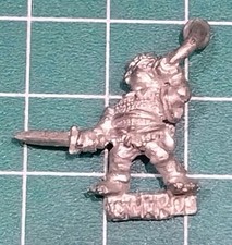 Vintage Citadel HORNBLOWER MUSICIAN Halfling Empire C11 Metal OOP Warhammer 80s