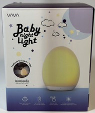 VAVA Baby Companion MultiColor Night Light touch tap learn play rechargeable
