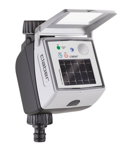 Claber Dual MyAquasolar Programmateur À Deux Voies Cod. 8498