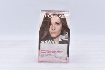 L'oreal Paris Sublime Mousse Permanent Hair Color - 53 Golden Medium Brown