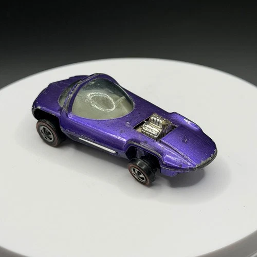 Vintage Hot Wheels Redline Silhouette Purple - Very Good Condition, US Base