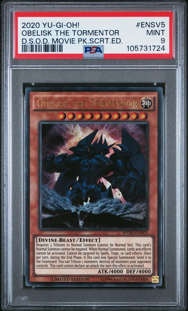 Obelisk The Tormentor Yu-Gi-Oh! TCG Professional Sports