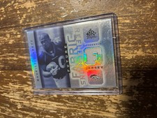 2005 Upper Deck Rookie Future Fabrics Maurice Clarett Denver Broncos Card. rookie card picture