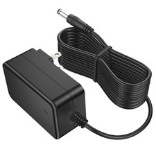 12V AC Wall Charger 2A 24W 2.5mm Plug Power Supply with 6ft Cord