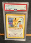 2001 Eevee 38/75 1st Edition PSA 5 Neo Discovery WOTC Vintage Pokémon