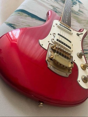 Yamaha SGV-700 Electric Guitar Red w/ Soft Case Vintage Japan Made