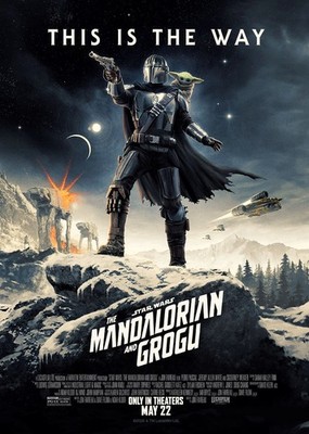 Star Wars The Mandalorian & Grogu A3ポスター 2026 The Mandalorian And Grogu Movie Poster 11X17 Star Wars Pedro