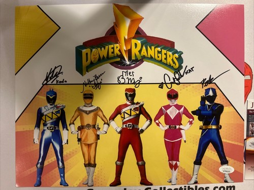 Power Rangers Multi Cast Signed 11x14 Photo w/ COA JSA | eBay