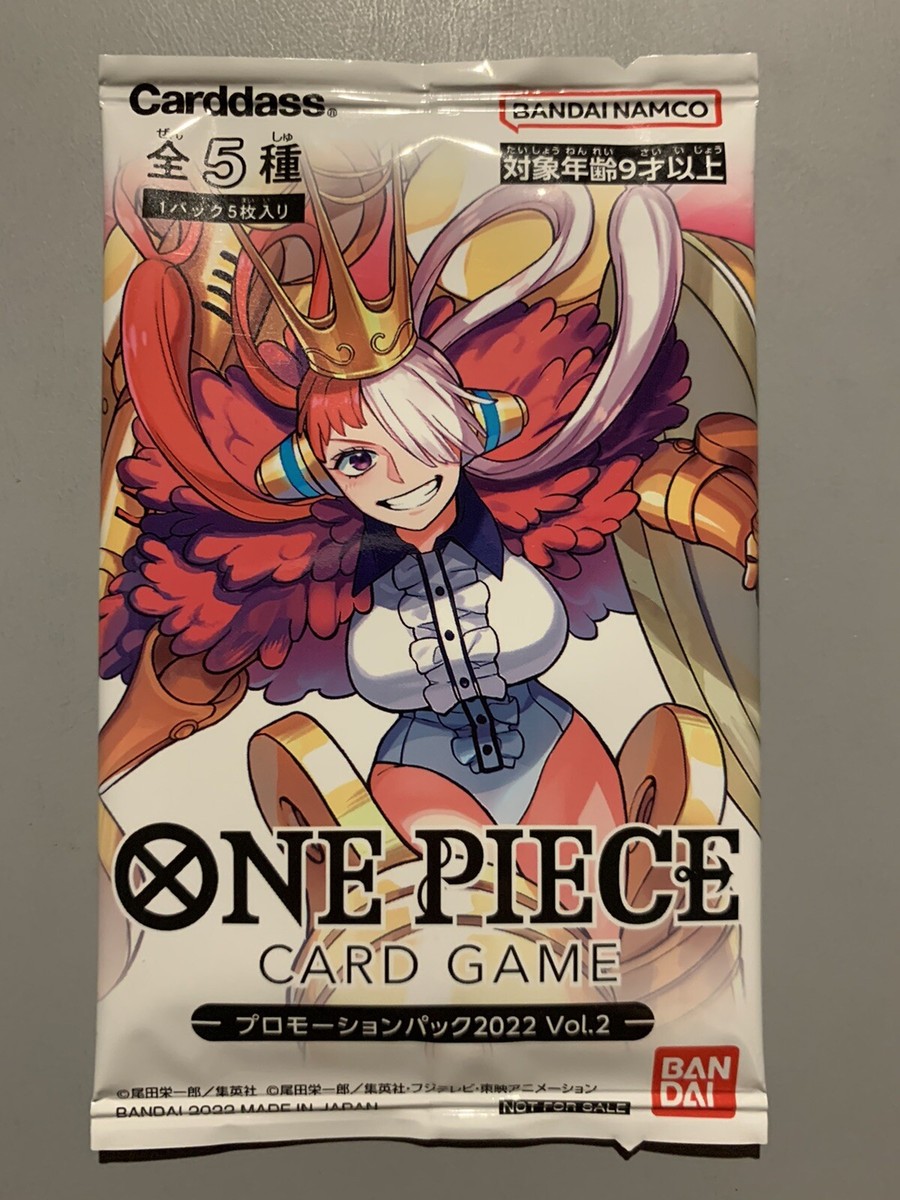 ONE PIECE CARD GAME PROMOTION PACK 2022 VOL.2 5 CARDS PROMO PACK