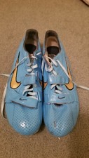 Custom Nike superfly R2 track and flied spikes sz 10.5