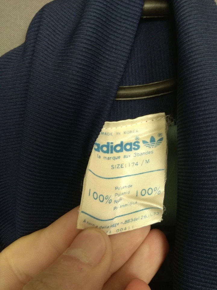 Chaqueta Adidas Talla MEDIANA Cremallera Completa Vintage Retro ig93 Foto 4 de 4