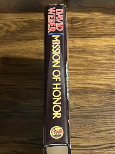 David Weber MISSION OF HONOR 1st Edition 1st Printing W / CD-ROM - Picture 3 of 9