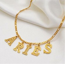 Horoscope Zodiac Necklace / All zodiac signs available