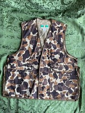 Vintage Game Winner Sportswear Men Vest Large Multicolor Outdoor Camo Hunting