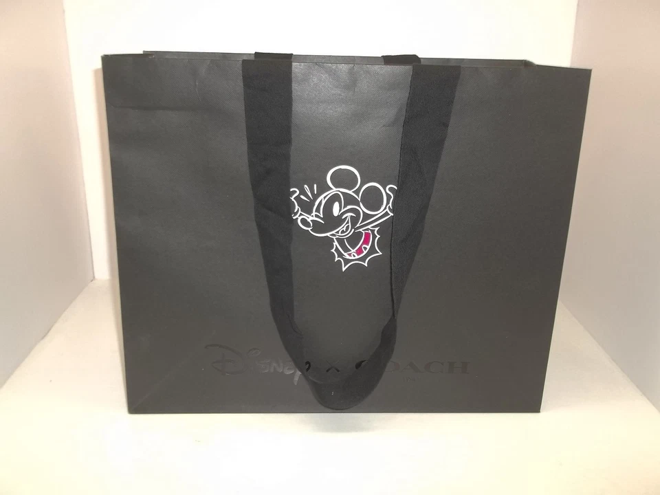 Disney x Coach Paper Gift Medium Shopping Bag 16" x 13" x 6 1/2"