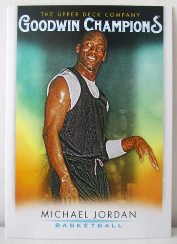 Michael Jordan 2021 Upper Deck Goodwin Champions Basketball Base Card #1