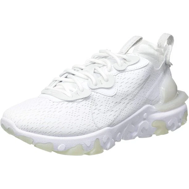 Nike react triple white sale