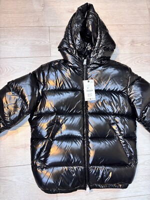 Padded Jacket Zara Plastic Jacket Zara 100% Down Puffer Jacket