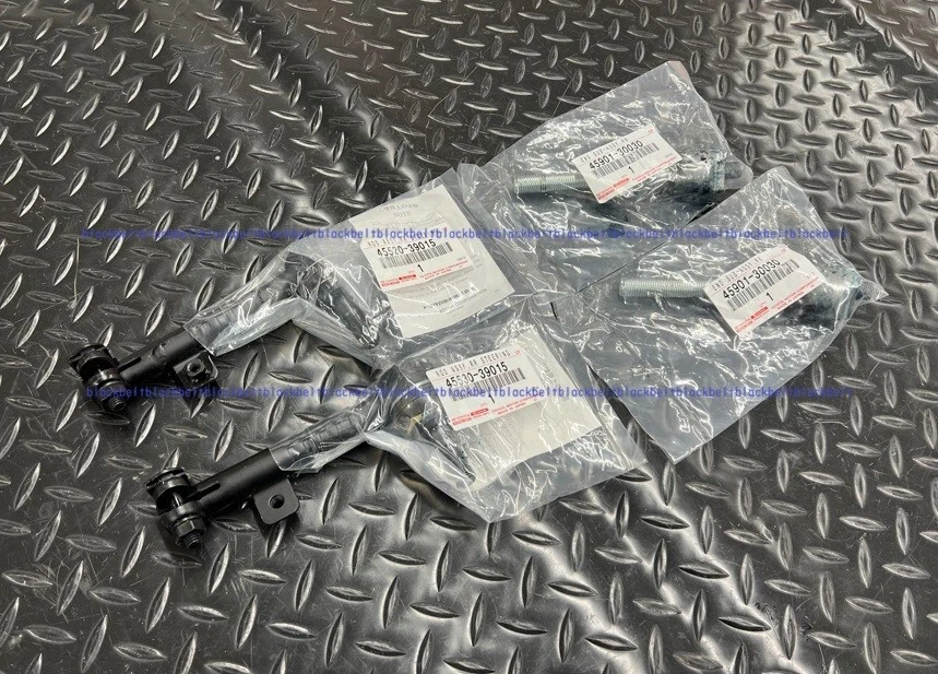 Juego de extremos de barra de amarre de dirección trasera genuina Toyota Lexus GS300 400 Aristo JZS161 FABRICANTE DE EQUIPOS ORIGINALES Foto 4 de 4