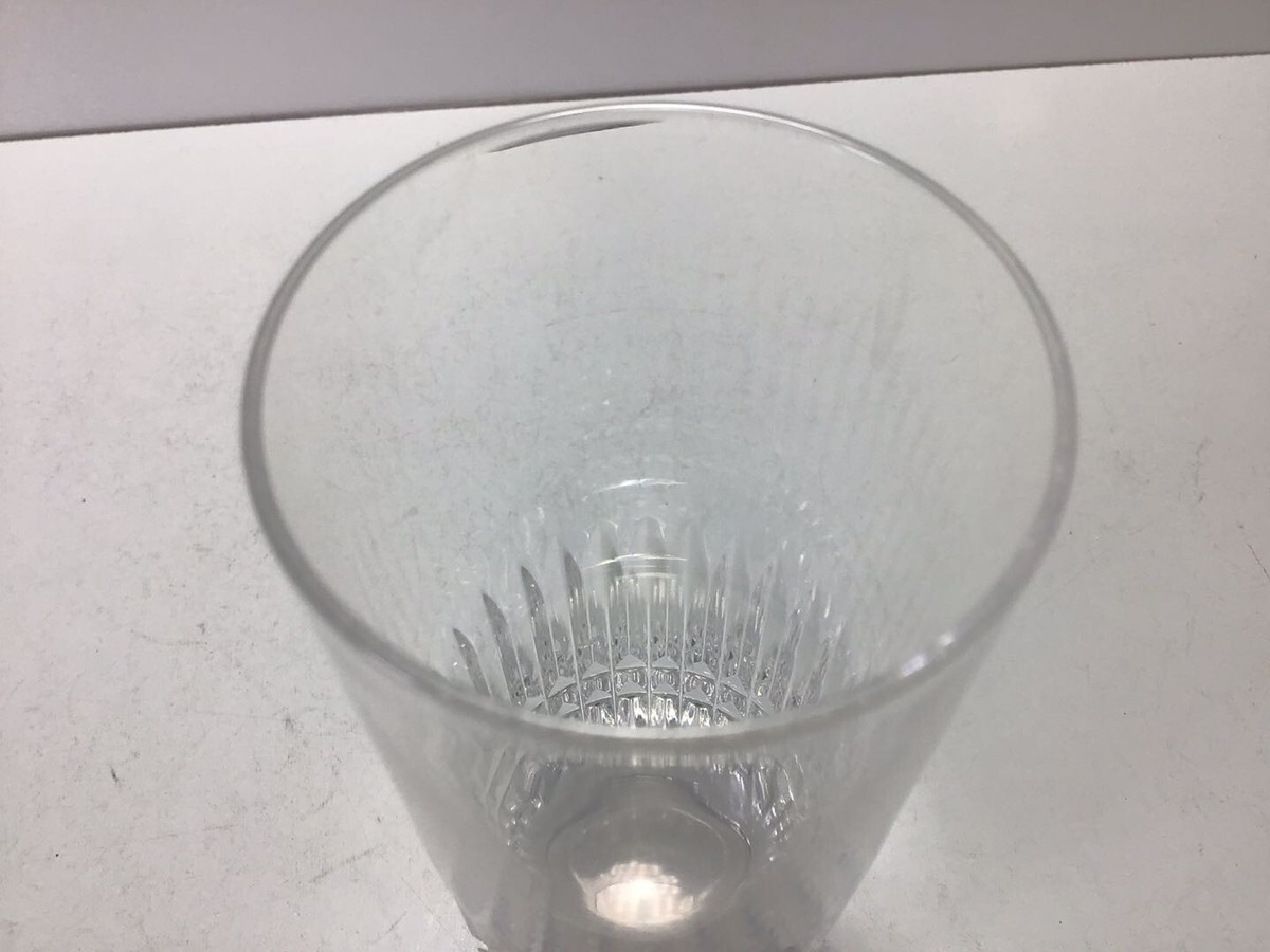 R1 Vintage Antique Elegant R C R Crystal Rock Royal Clear Tall