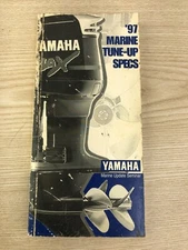 Yamaha Marine Tune-Up Spec Book 1997 All Models, LIT-185590097 ~ Useful Info!