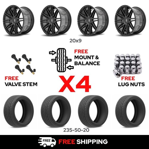 20" CURVA C48 w/ 235/50R20  Wheel & Tire for 2023-2024 Subaru Solterra - Picture 1 of 8