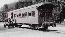 Unitah Railway (URY) Steel Combination Coach 50 in 1936 - 8x10 Photo