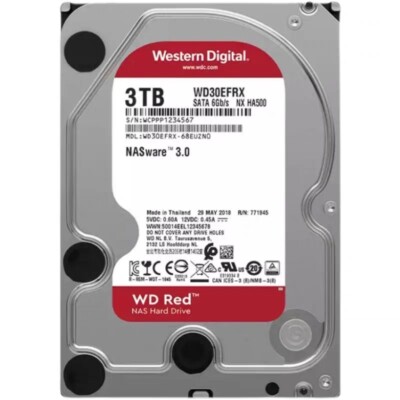 Western Digital NASware 3TB WD30EFRX 5400RPM SATA 3.5