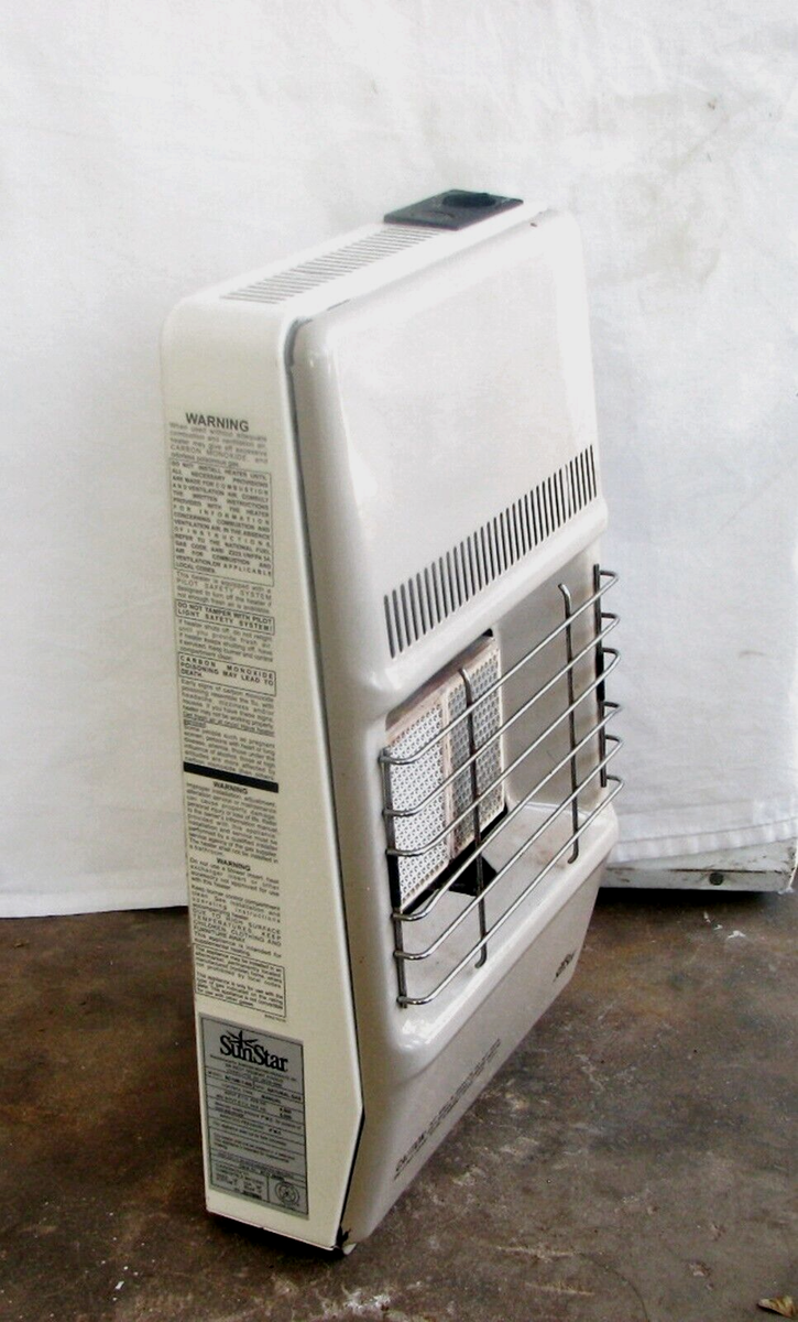SunStar SC10M-1-NG Corcho Vent-Free Natural Gas Heater w/ Manual