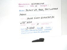 Win. Model 94 Post 64 9422 Others Rear Sight Elevator 3c Item J-4503