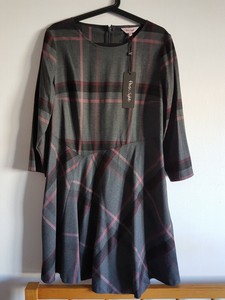 phase eight check dress