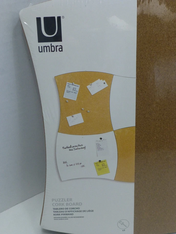Umbra Puzzler Cork Board NEW - Image 4 of 4