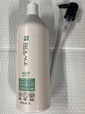 Matrix Biolage Scalp Calming Shampoo  33.8 oz WITH PAMP