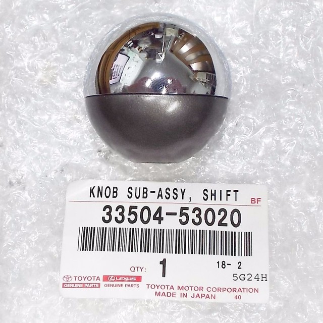 GENUINE TOYOTA LEXUS IS300 IS200 ALTEZZA CHROME SHIFT KNOB 20022005