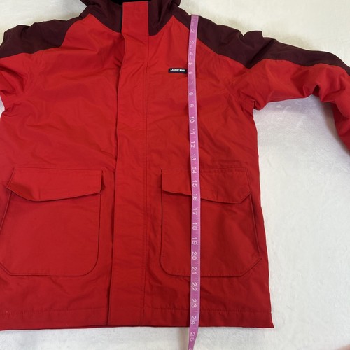 Lands' End Squall Insulated Coat Jacket Sz M 10/12 Kids Waterproof/Windproof FS - Picture 7 of 12