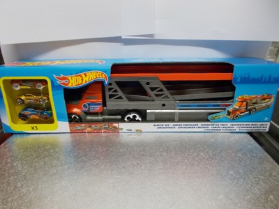 hot wheels cdj19 blasting rig transporter