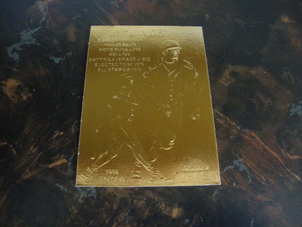 希少品】Ken Griffey Jr. 記念 シリアルナンバー入り2枚 1996 Ken