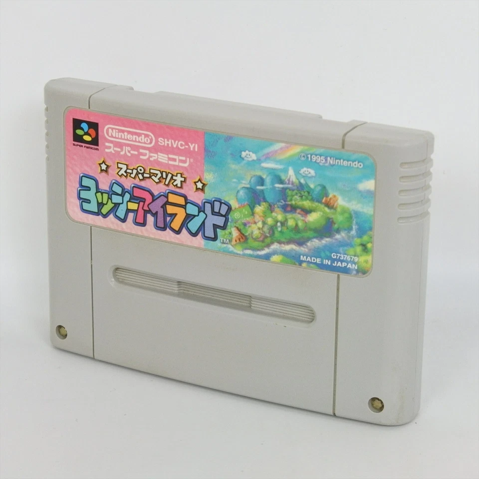 Super Famicom YOSHI ISLAND Yossy Yoshi's mario Cartridge Only Nintendo sfc - Image 2 of 2