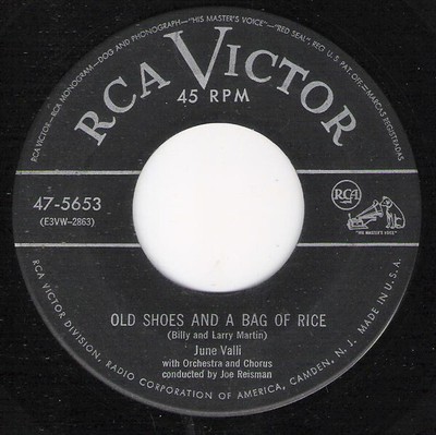 June Valli - alte Schuhe und eine Tüte Reis (7'')
