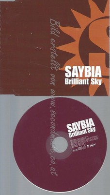 PROMO CD--SAYBIA--BRILLIANT SKY --1TR