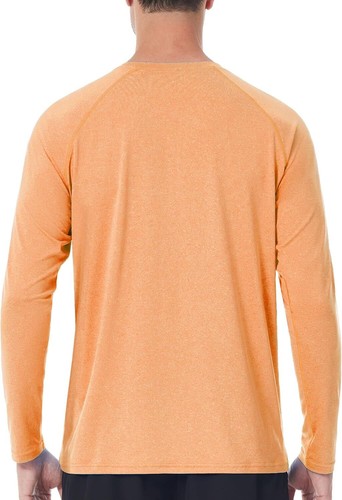 Men's UPF 50+ Long Sleeve Rash Guard Quick-Dry Shirt - UV Protection for Outdoor - Picture 33 of 79