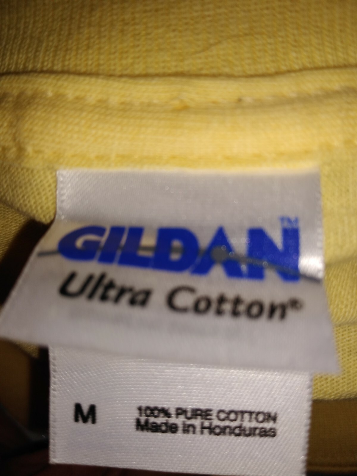 FILA T shirt Charleston South Carolina Rainbow Row gialla. M