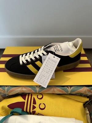 Adidas x Gucci Gazelle - Core Black - 8 UK - BNIB - Limited