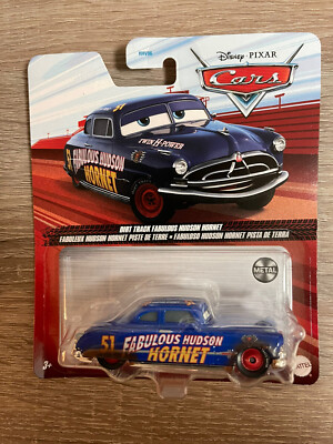 DISNEY PIXAR CARS RANDY LAWSON, FABULOUS HUDSON HORNET, LEROY