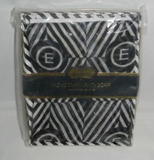 NEW Mud Pie Chelsea Initial Monogram Monogrammed Letter E Womens Infinity Scarf