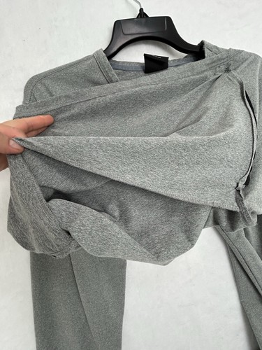 Rip Curl Vaporcool Fusion Crew Sweater / Long Sleeve Grey Marle - Medium - Picture 5 of 8