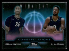 2023-24 Topps Midnight #C-12 Jordan Hawkins / C.J. McCollum Constellations